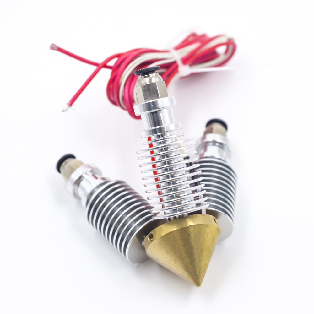 Экструдер Diamond 3D для принтеров Reprap Hotend 3D V6 Радиатор для нити 1,75 / 0,4 мм